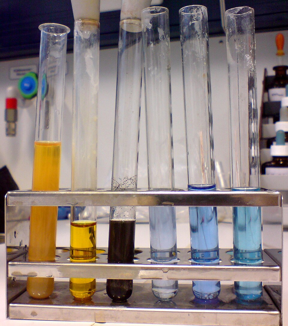 Practical 18 — Identifying the colours of complex ions in aqueous medium