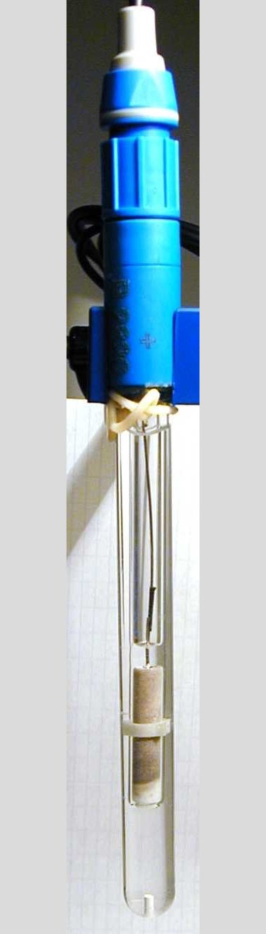 Practical 40 — Preparing a standard Ag(s),AgCl(s)/Cl⁻ reference electrode