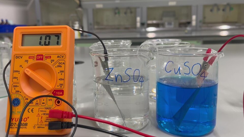 Practical 39 — Determining the relative positions of common metals in the electrochemical series