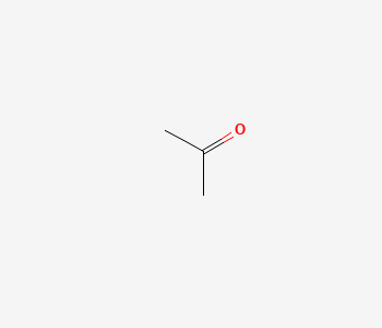 Acetone (Propanone) structure