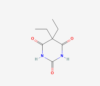 Barbital structure