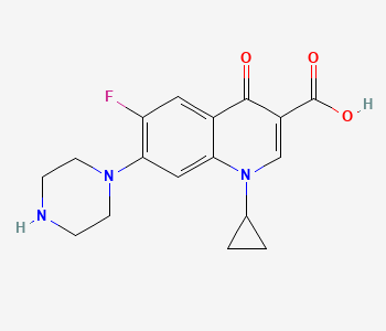 Ciprofloxacin structure
