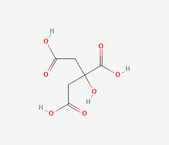 Citric acid structure