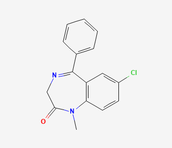 Diazepam structure
