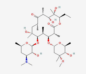 Erythromycin structure