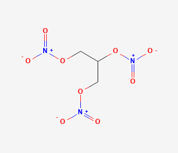 Glyceryl trinitrate structure