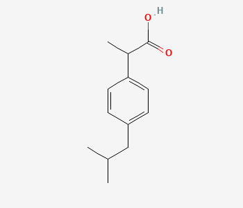 Ibuprofen structure