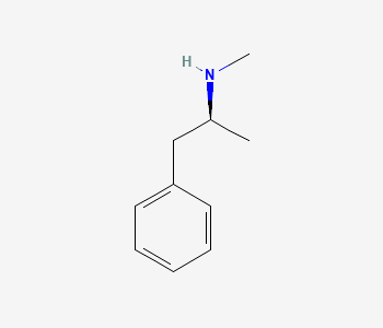 Methamphetamine structure