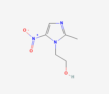 Metronidazole structure