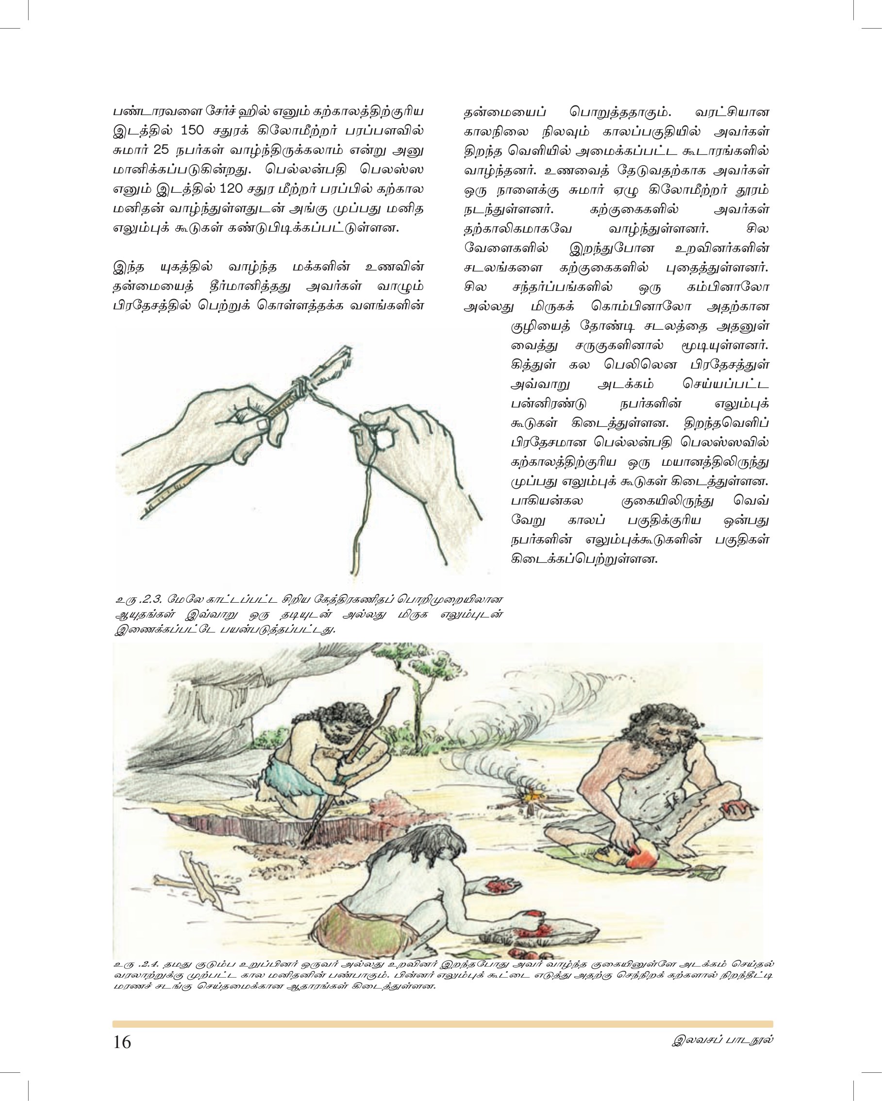 வரலாற்றுக்கு முற்பட்ட கல் கருவிகள் மற்றும் ஆரம்பகால மனிதர்கள்