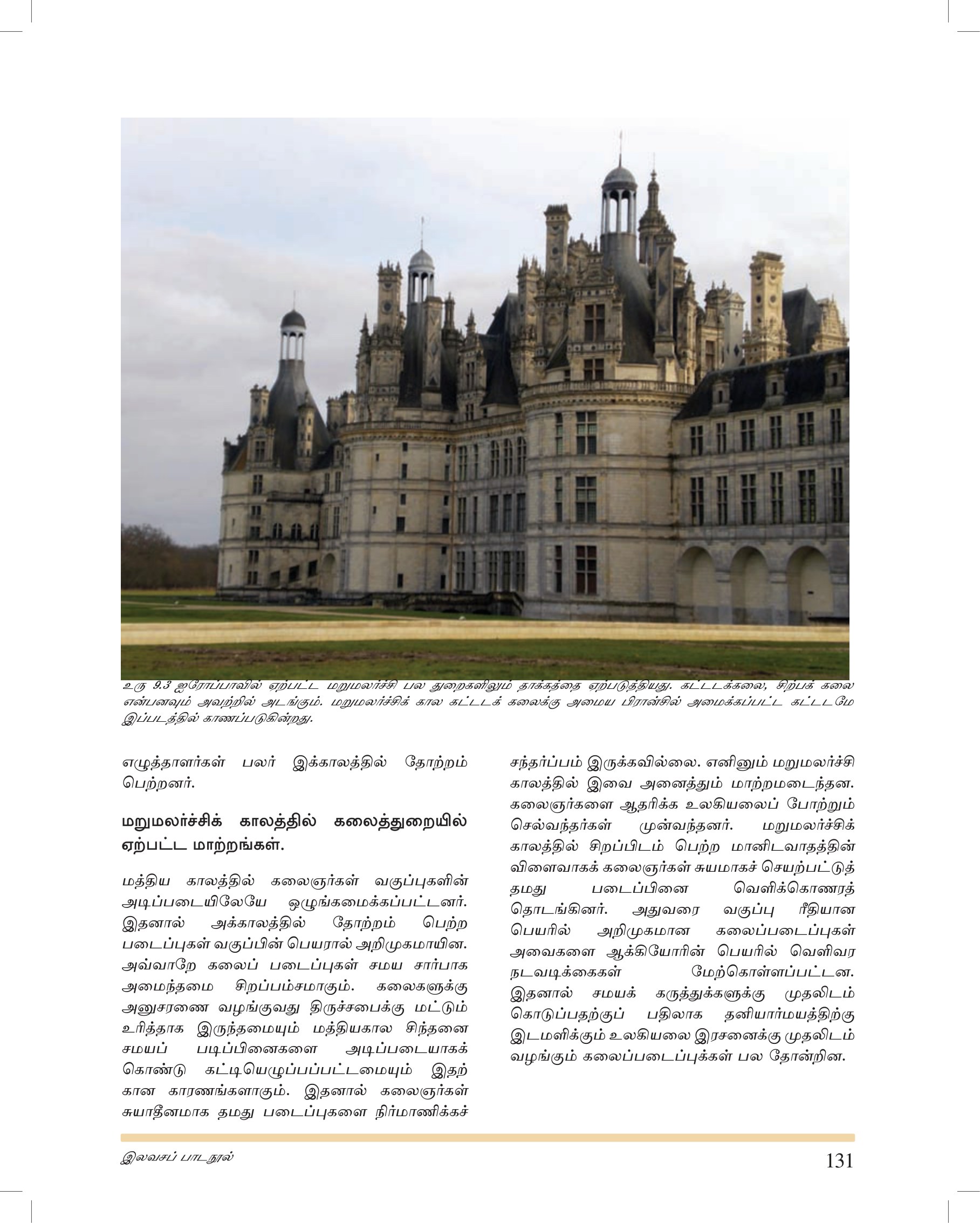 மறுமலர்ச்சி கட்டடக்கலை — பிரான்சிய சாத்தோ (Château)